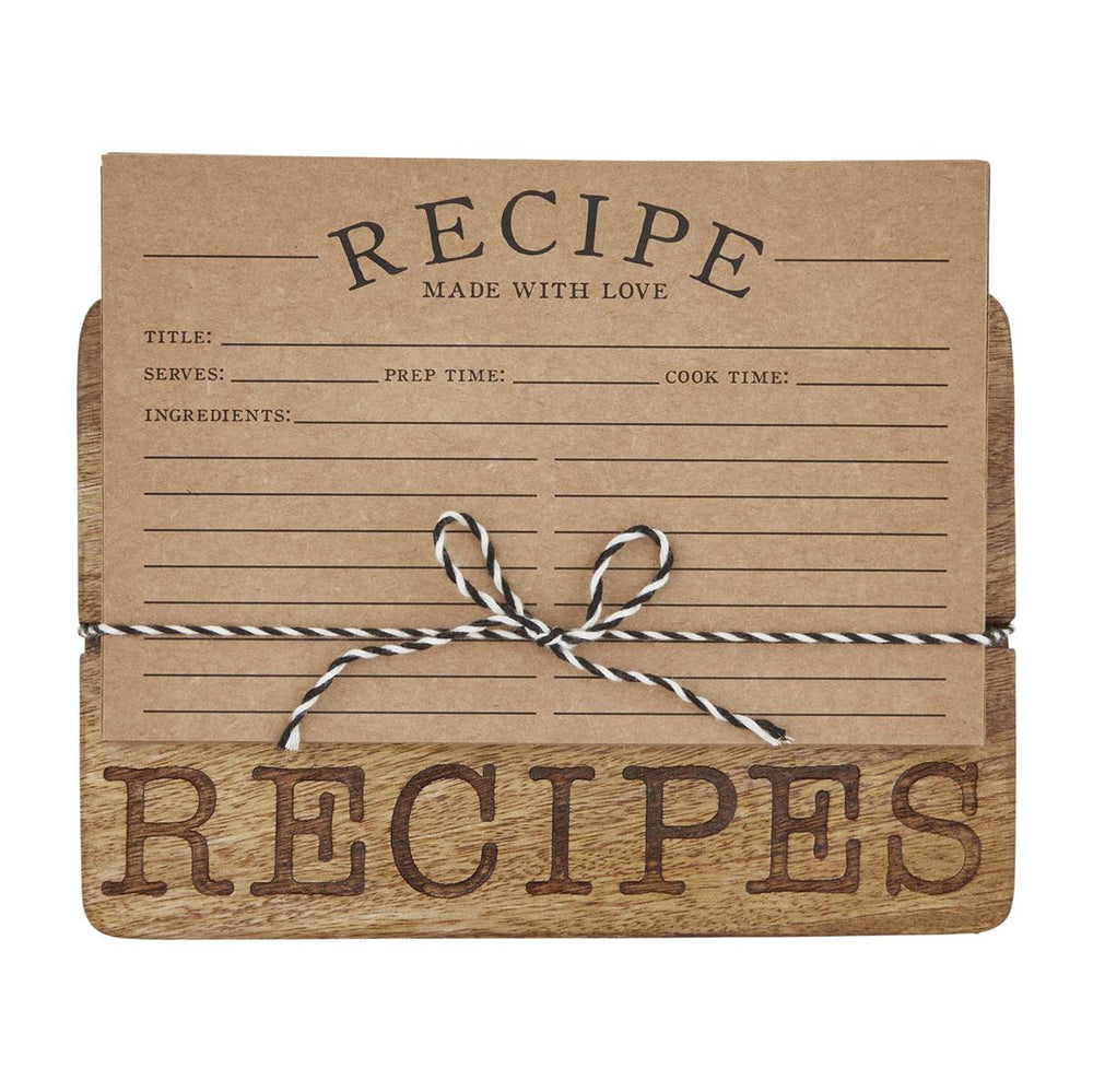 Mud Pie Recipe Wood Board Holder 40500003