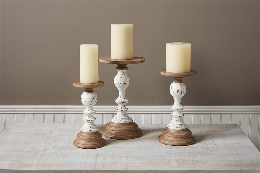 
            
                Load image into Gallery viewer, Mud Pie Rustic Candlestick
            
        