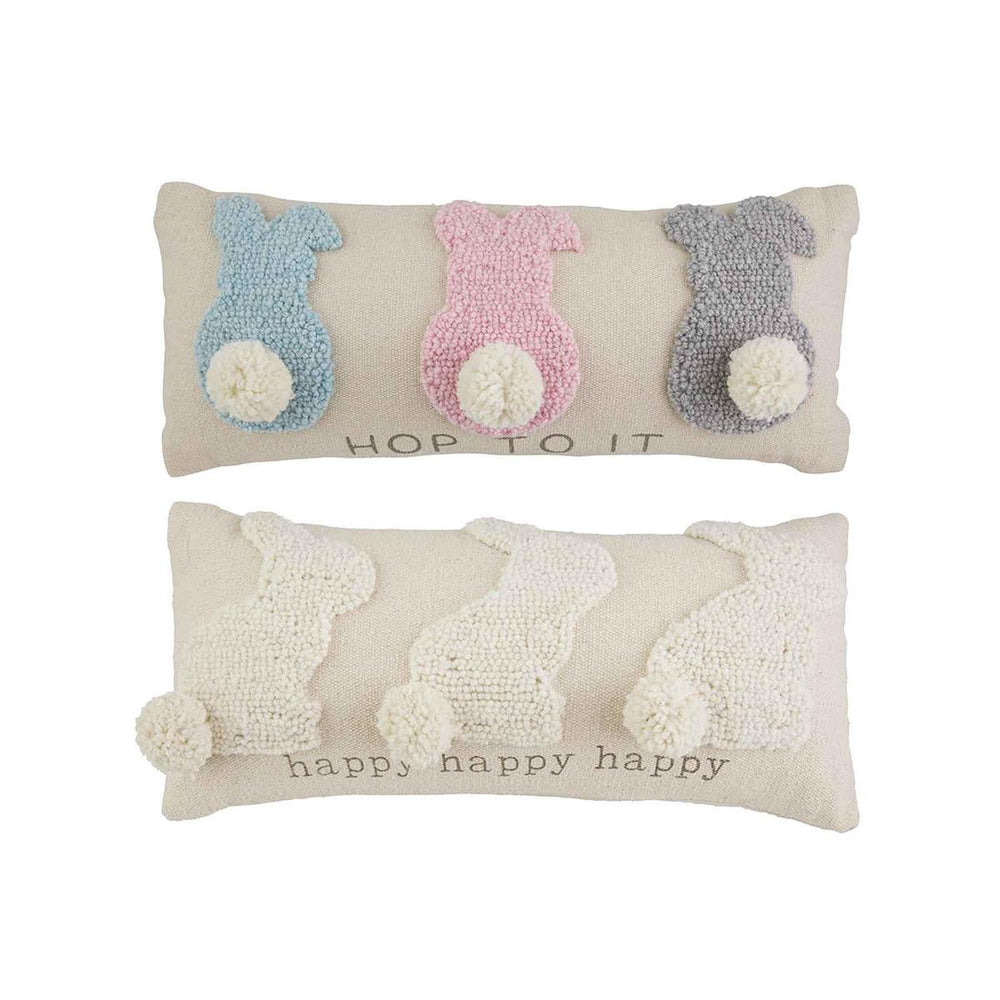 
            
                Load image into Gallery viewer, Mud Pie Bunny Hook Pillow 41600605
            
        