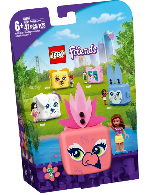 LEGO Friends Olivia's Flamingo Cube 41662