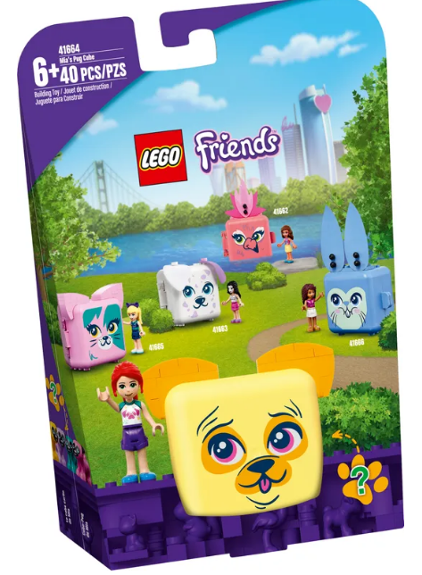 LEGO Friends Mia's Pug Cube 41664
