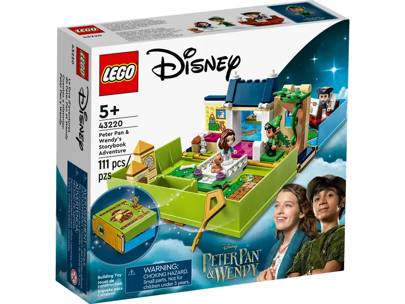 LEGO 43220 Disney Peter Pan & Wendy's Storybook Adventure