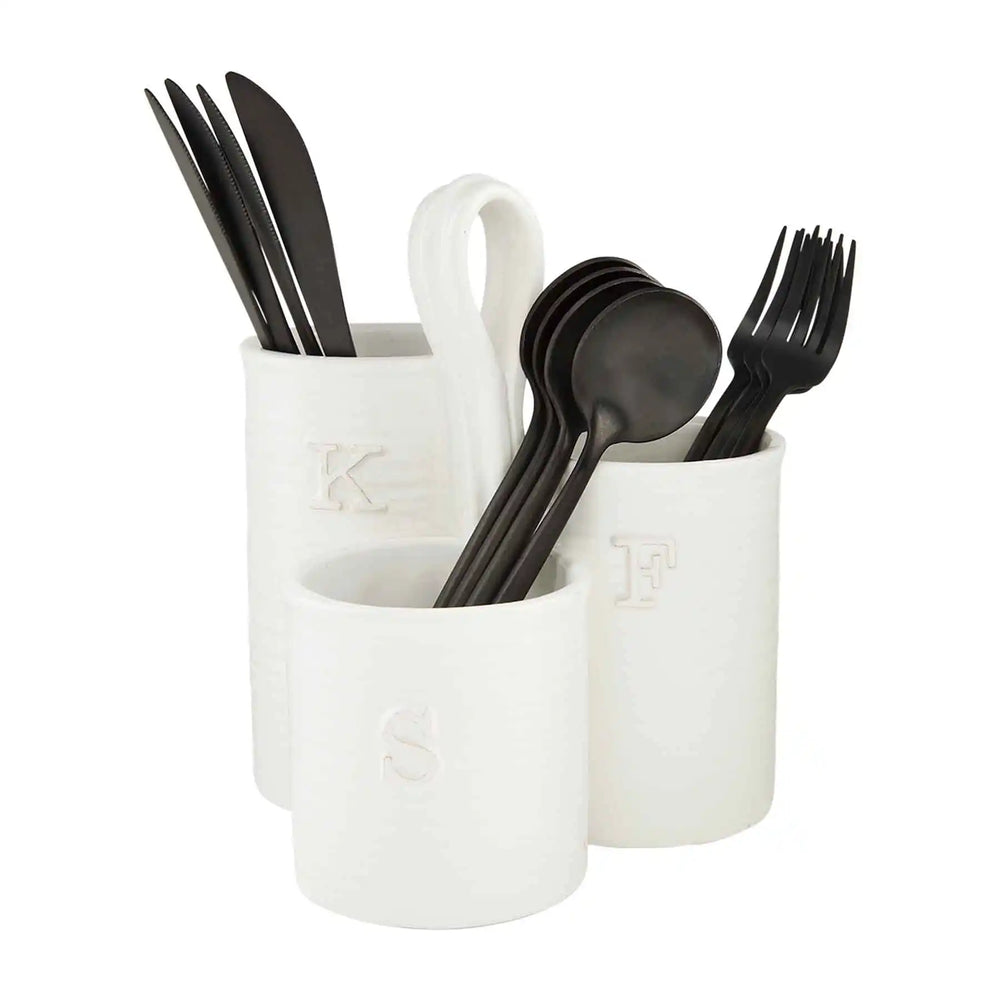 
            
                Load image into Gallery viewer, Mud Pie Utensil Holder 45800031 *PICK UP ONLY*
            
        