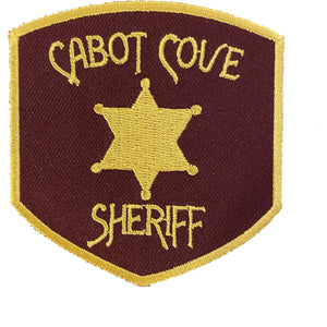 
            
                Load image into Gallery viewer, Murder, She Wrote Sheriff of Cabot Cove Iron-on Patch
            
        