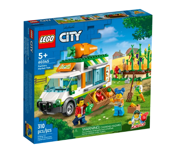
            
                Load image into Gallery viewer, LEGO City Farmers Market Van 60345
            
        