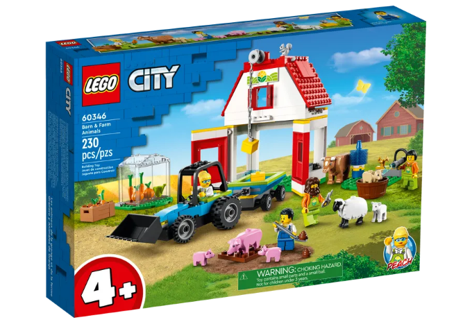 
            
                Load image into Gallery viewer, LEGO 60346 Lego City Barn &amp;amp; Farm Animals
            
        