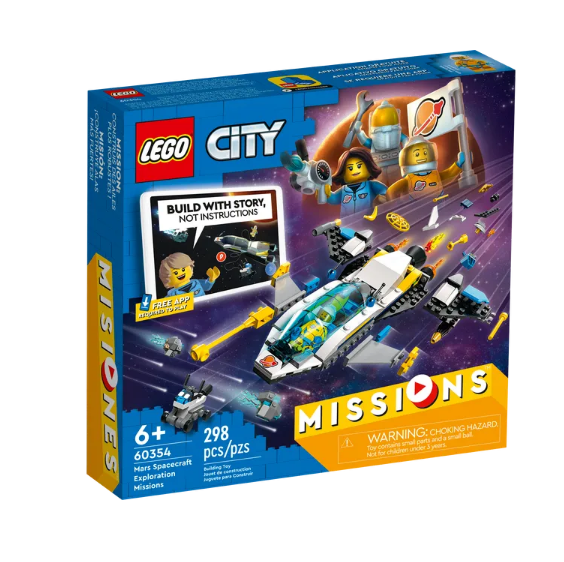 LEGO 60354 Lego City Mars Spacecraft Exploration Missions