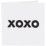 XOXO Greeting Card