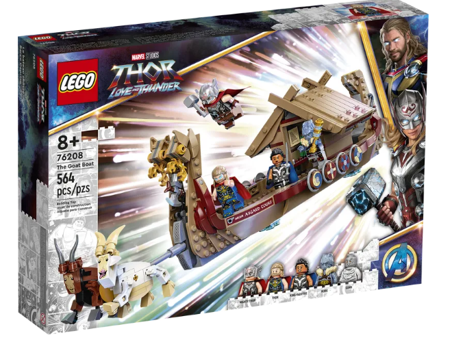 LEGO 76208 Marvel Thor Love & Thunder The Goat Boat