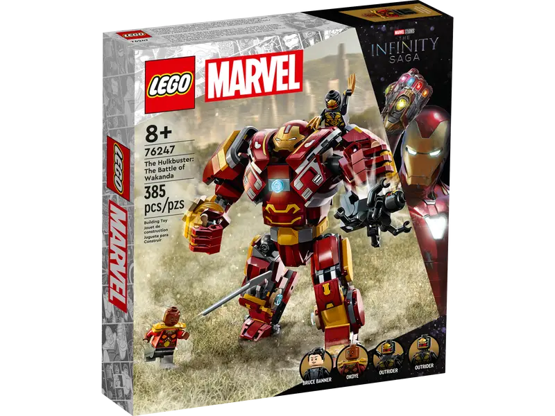 LEGO 76247 Marvel The Hulkbuster: The Battle of Wakanda