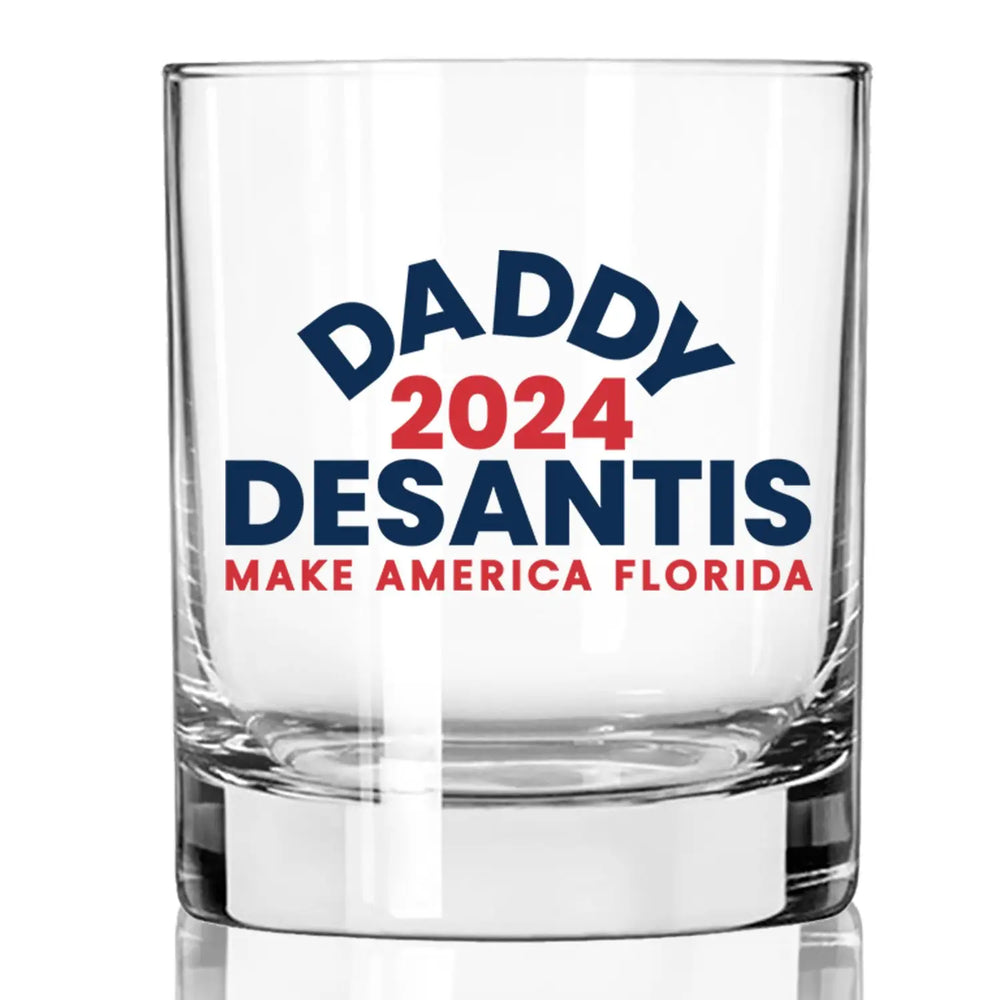 Daddy Desantis Whiskey Glass-11oz