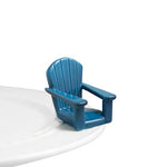 A67 Nora Fleming Chillin' Chair Blue Mini