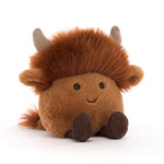 Jellycat I Am Amuseabean Highland Cow AD3HC