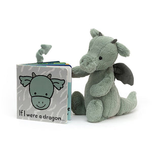 Jellycat If I Were a Dragon Board Book BB444DGN