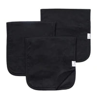 
            
                Load image into Gallery viewer, Copper Pearl Black Basic Burp Cloth Set
            
        