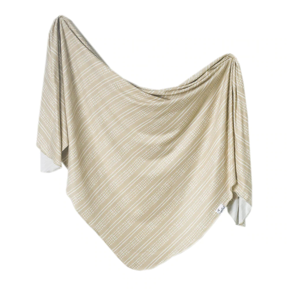 Copper Pearl Clay Knit Swaddle