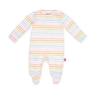 Magnetic Me Candy Stripe Magnetic Footie 17780