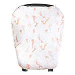 Copper Pearl Coral (White with Mermaids) Multi-Use Cover