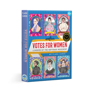 eeBoo Votes for Women Flash Cards