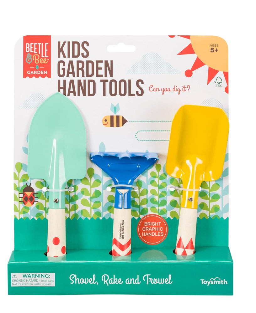 Beetle & Bee Kids Garden Hand Tools Set