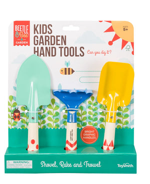 Beetle & Bee Kids Garden Hand Tools Set