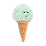 Jellycat Irresistible Mint Ice Cream Cone ICE6MINT