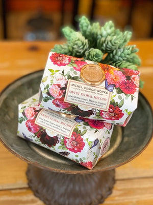 Michel Design Works Sweet Floral Melody Bar Soap