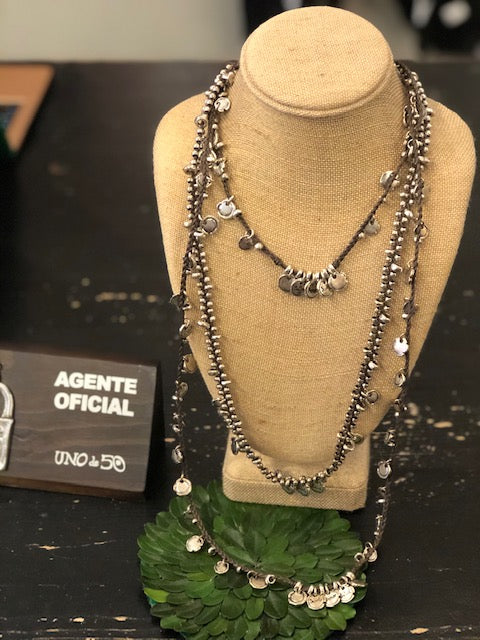 Uno de 50 Triple Me Charm Necklace