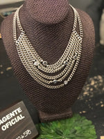 Uno de 50 Silver Queen Collar Necklace