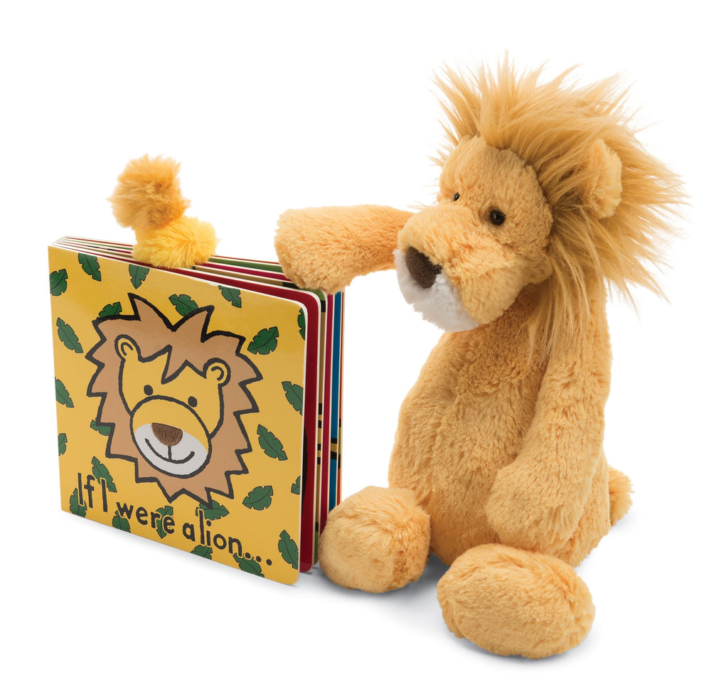 Jellycat "If I Were a Lion" Board Book