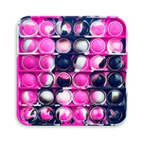 Pop Fidgety Hot Pink/White/Black Square