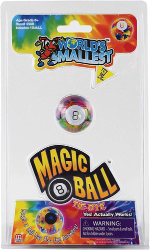 World's Smallest Tie Dye Magic 8 Ball #5140