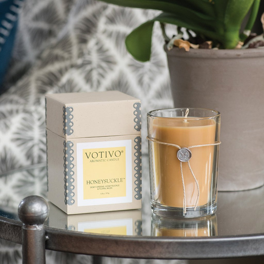 Votivo 6.8oz Aromatic Candle - Honeysuckle