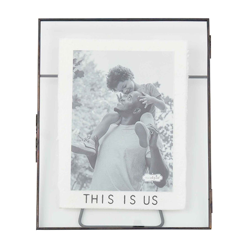 Mud Pie This Is Us Glass Metal Frame 46900491 *PICK UP ONLY*
