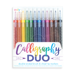 Calligraphy Duo Double Ended Markers (Set of  12)