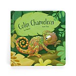 
            
                Load image into Gallery viewer, Jellycat Colin Chameleon Book *RETIRED*
            
        