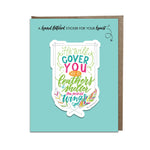 Shelter You Sticker Greeting Card