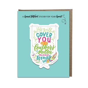 Shelter You Sticker Greeting Card