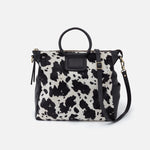Hobo Sheila Black & White Cow Print