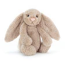 JellyCat- I am Small Bashful Beige Bunny BASS6B