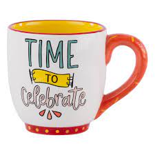 
            
                Load image into Gallery viewer, 27133434 Glory Haus Time to Celebrate Mug
            
        