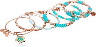 Alex and Ani Go With the Flow Set of 5