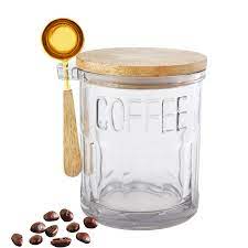 49300031 Mud Pie Coffee Glass Canister Set