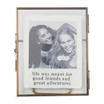 Mud Pie Friends Glass Metal Frame 46900492 *PICK UP ONLY*