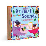 eeBoo Pre-School Animal Sounds Puzzle Pairs