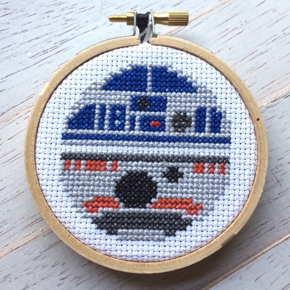 
            
                Load image into Gallery viewer, R2D2 &amp;amp; BB8 Cross Stitch Kit
            
        