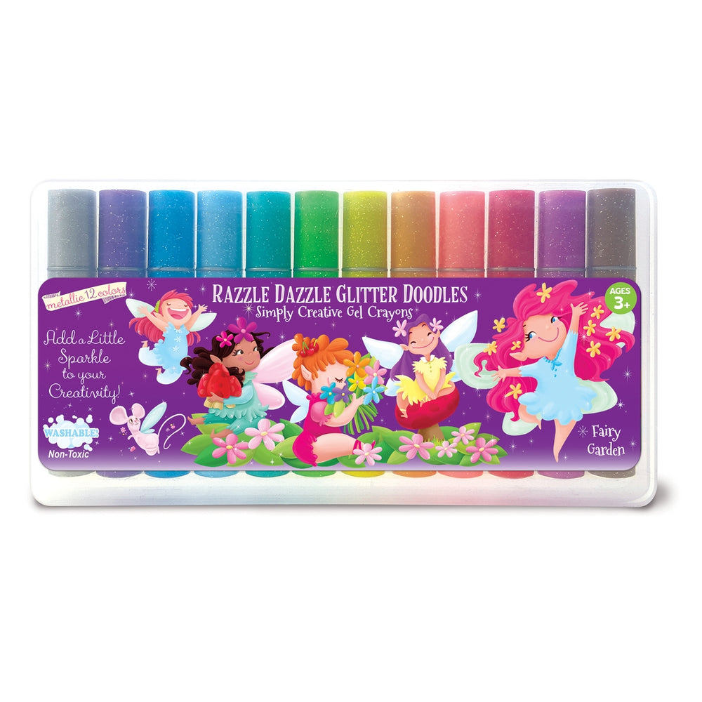 Fairy Razzle Dazzle Glitter Doodle Crayons