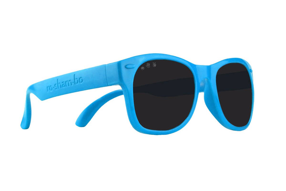 
            
                Load image into Gallery viewer, Roshambo Zack Morris Blue Toddler Sunglasses
            
        