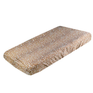 Copper Pearl Fawn Diaper Changing Pad Cover