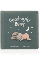 Jellycat Goodnight Bunny Book BK4GNBN